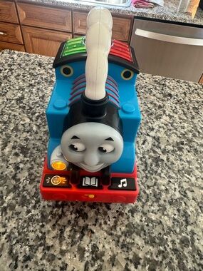 Thomas the train Interactive Blue and Red Train Toy with Lights and Sounds